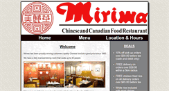 Desktop Screenshot of miriwa.com